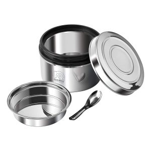 4 compartment stainless steel lunch box 