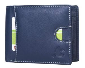 branded leather wallet for men